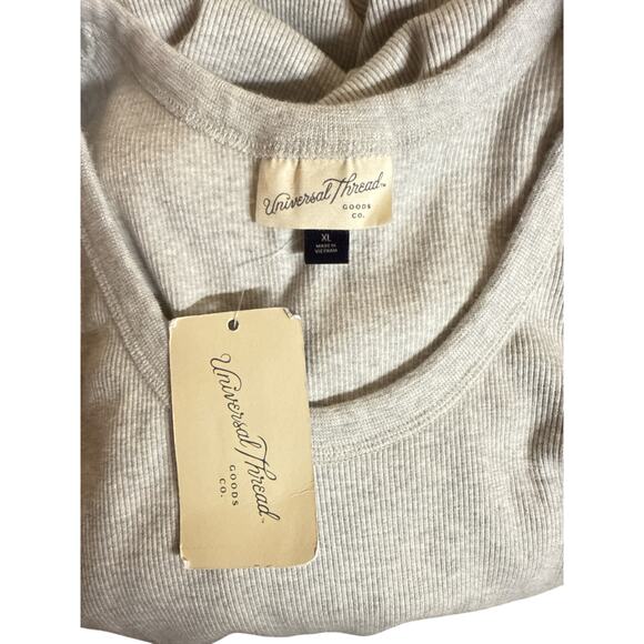 Universal Thread Women’s Sleeveless Rib Knit Maxi Dress, Gray (XL) New With Tags - Picture 7 of 8